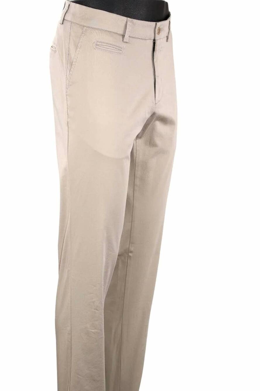 NEW BALLIN men's xtreme comfort sateen casual pants in stone